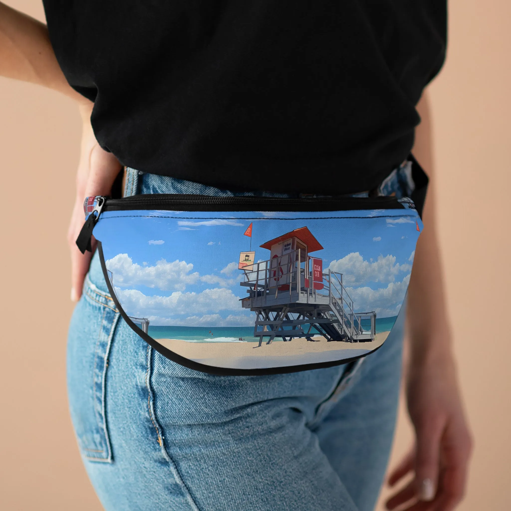 Fanny Pack/Bum Bag - Love and Santa Monica