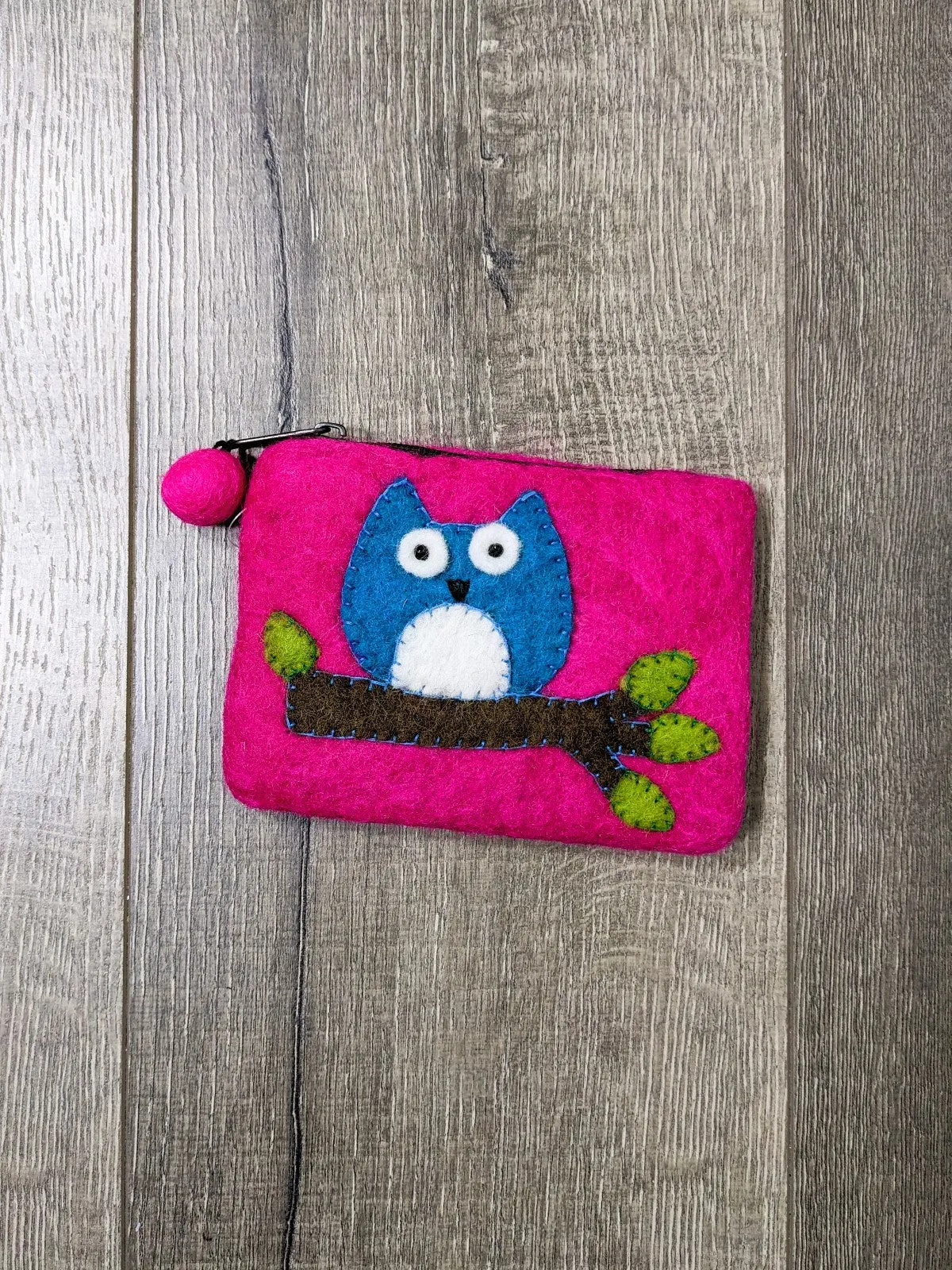 Felt Owl Purse