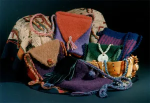 Fiber Trends AC-7 Felt Purses Col.1
