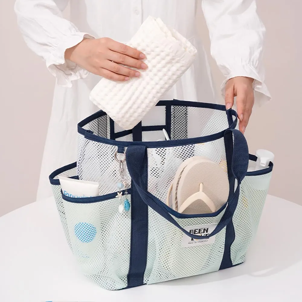 Foldable Mesh Hobo Bag for Beach Shopping, Travel, Picnic and Vacation