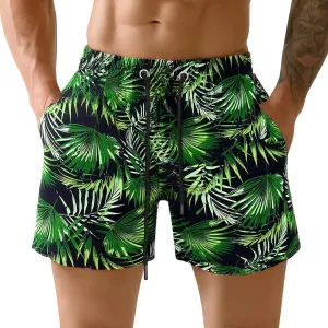 GINGTTO Men's Beach Shorts Bathing Suits with Mesh Lining