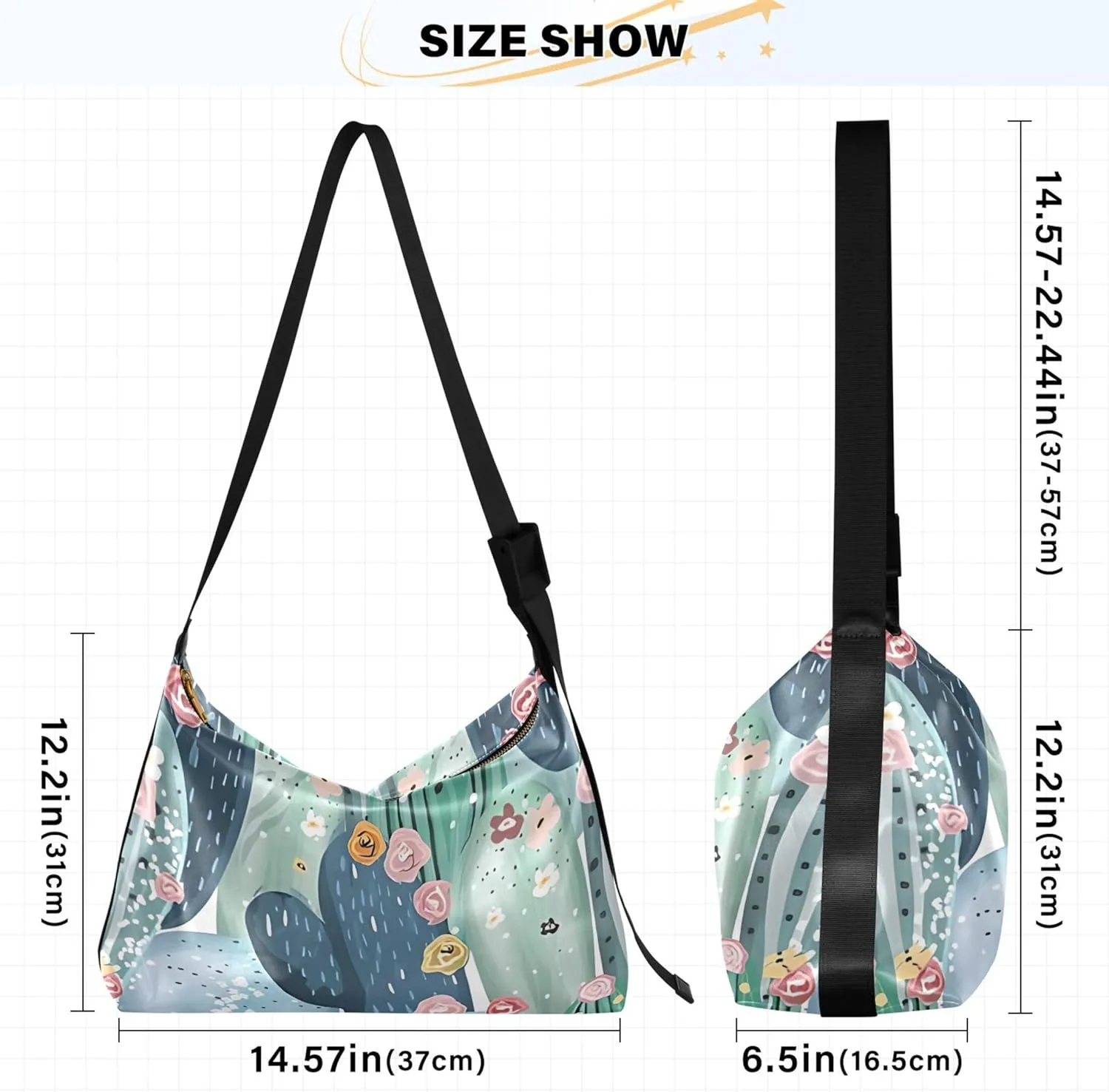 Green Dinosaur Hobo Ladies Handbags Leather Large Men Purses Soft Animal Print Designer Hobo Bags