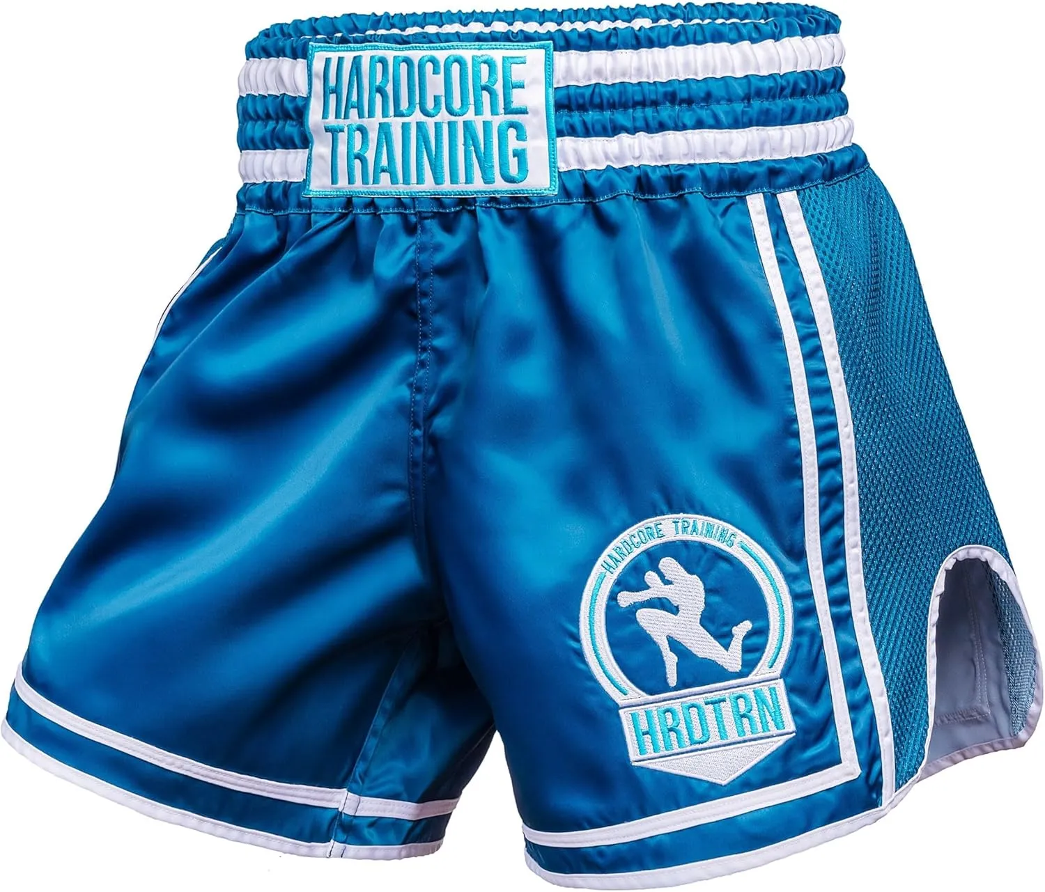 Hardcore Training Muay Thai Shorts Multiply Colours Kick Boxing MMA Combat Sport Sparring Trunks Cage Fight