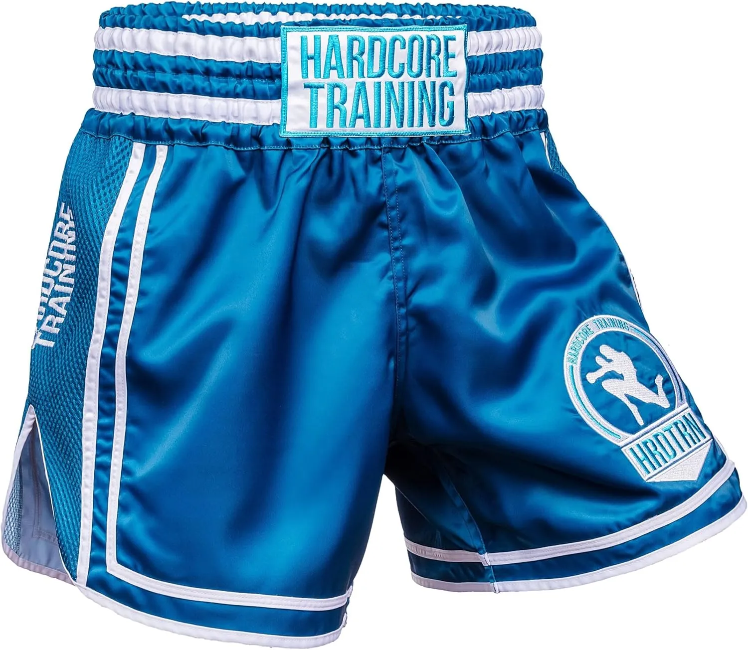Hardcore Training Muay Thai Shorts Multiply Colours Kick Boxing MMA Combat Sport Sparring Trunks Cage Fight