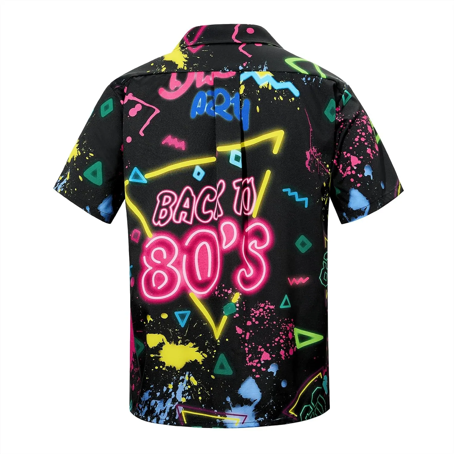 Hawaiian Shirt for Men Button Down Short Sleeve Casual Beach Shirt Summer Wear Stylish Tropical Print Shirts