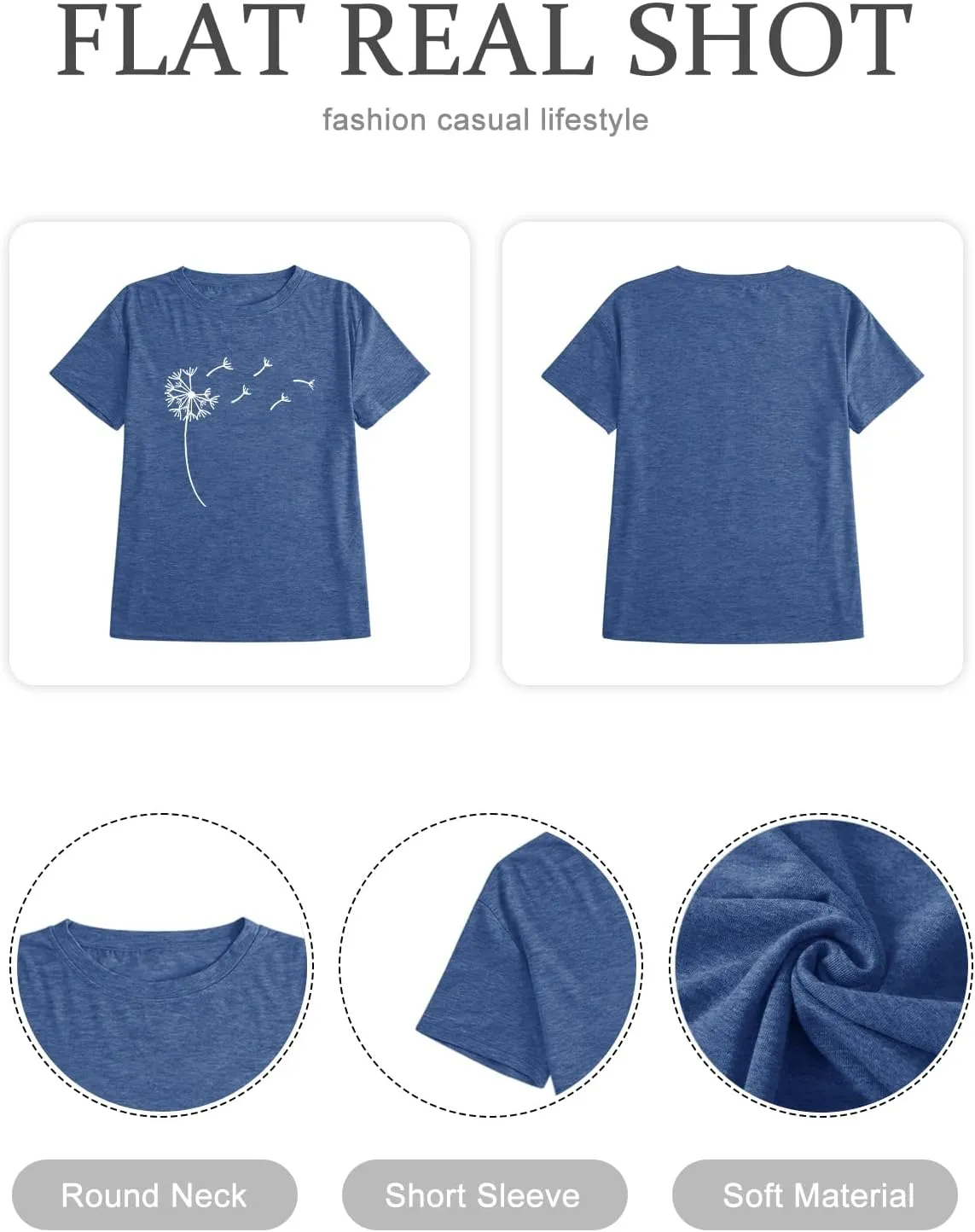 HDLTE Women Plus Size T Shirts Short Sleeve Casual Graphic Tee Tops