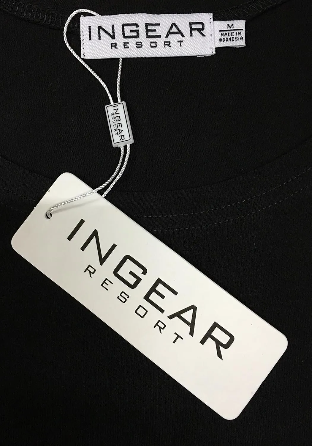 Ingear Cotton Dress Long Casual Beach Summer Tank Print Tee Cover Up Plus Size
