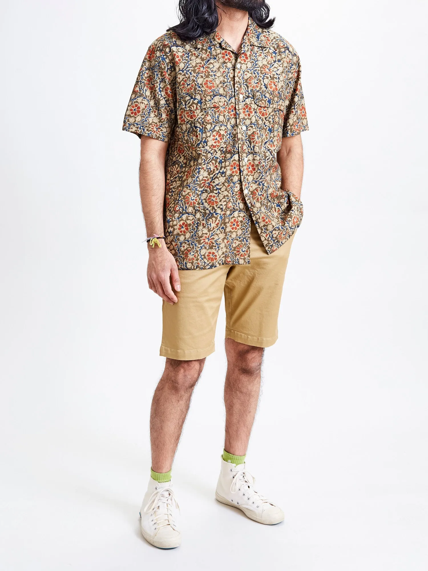 Ivy Chino Shorts in Beige