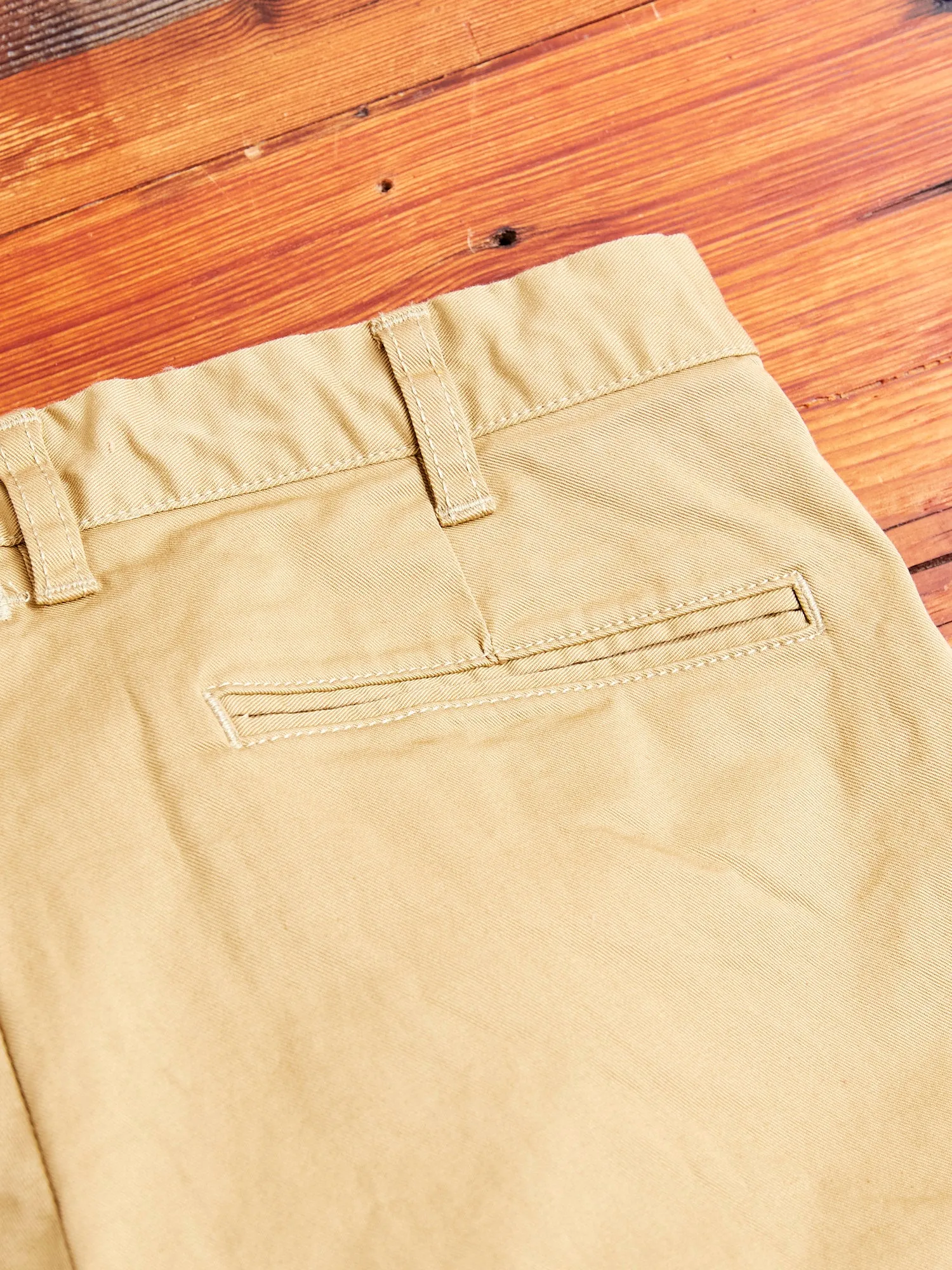 Ivy Chino Shorts in Beige
