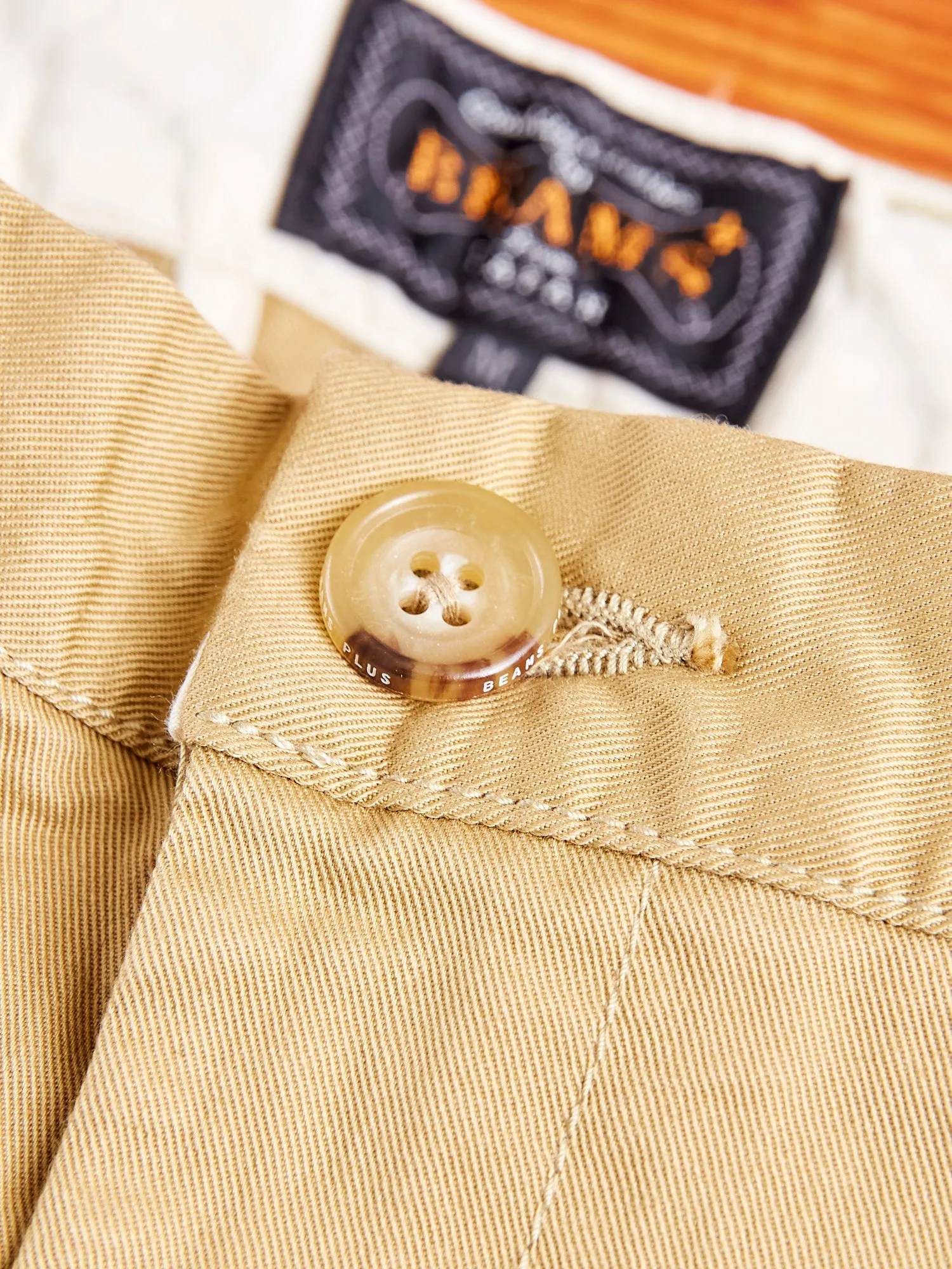 Ivy Chino Shorts in Beige