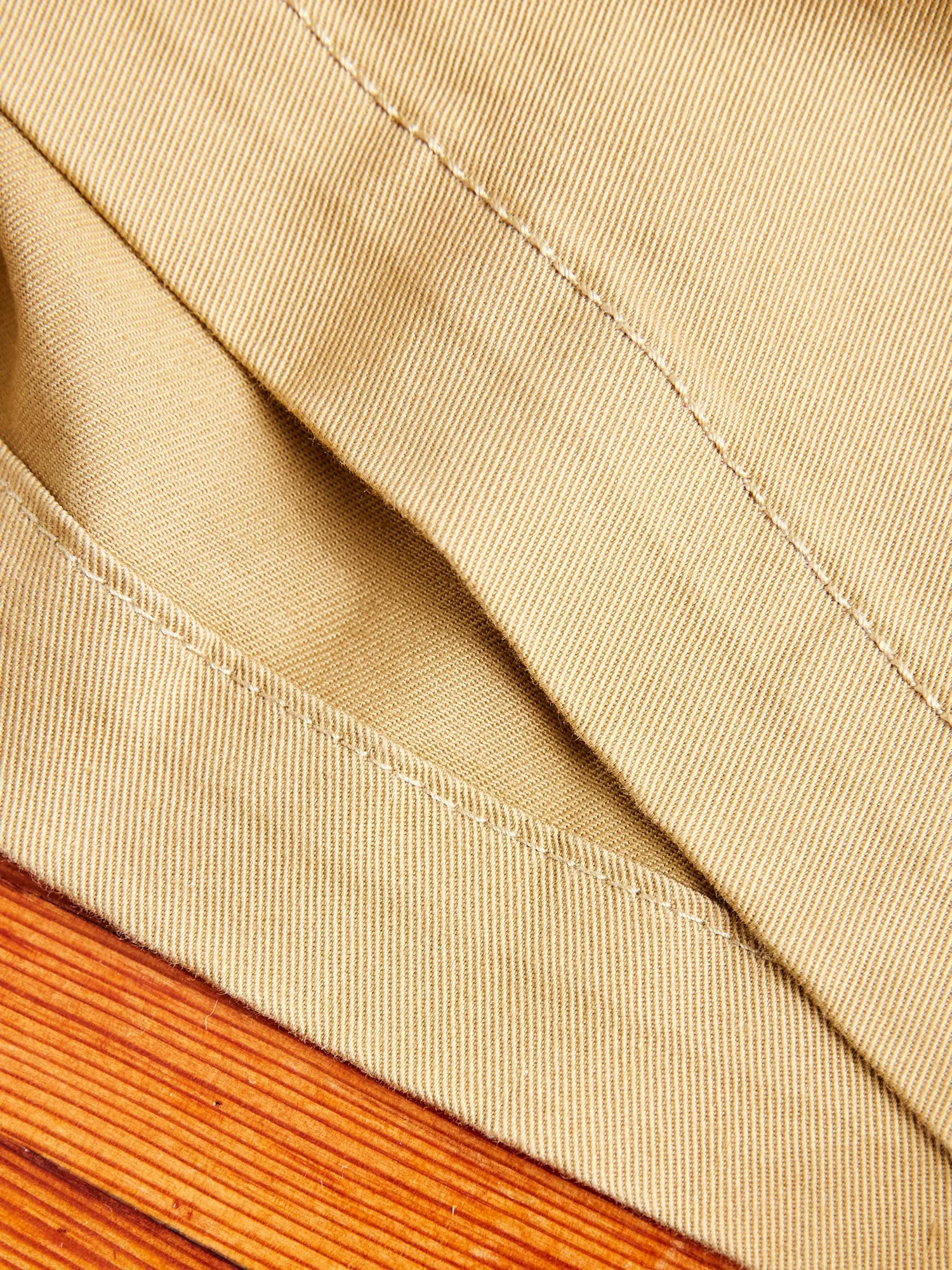 Ivy Chino Shorts in Beige