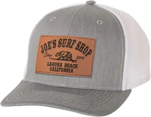 JOES SURF SHOP Patch Hat Collection - Curved Bill Mesh Snapback Hats