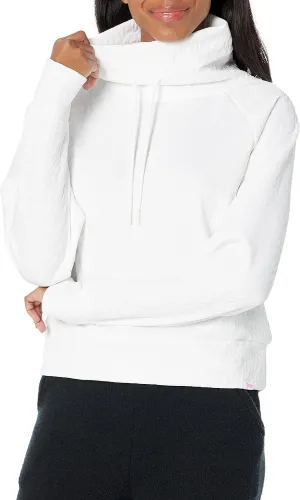 Juicy Couture Women's Jacquard Quilted Crop Pullover