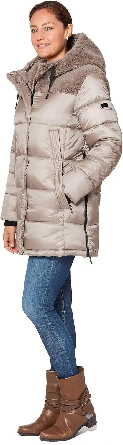 Koolaburra by UGG Women's Long-Sleeve Outerwear Quilted Puffer Jacket
