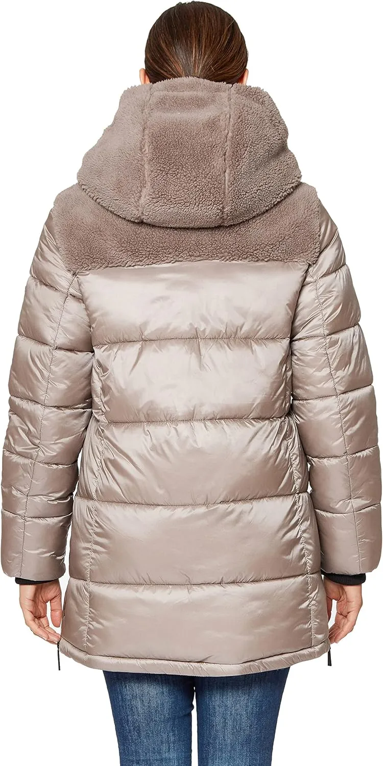 Koolaburra by UGG Women's Long-Sleeve Outerwear Quilted Puffer Jacket