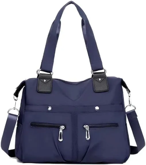 Large Capacity Waterproof Multi Pocket Shoulder Bag, Women Handbags Purses for Shoulder Bag
