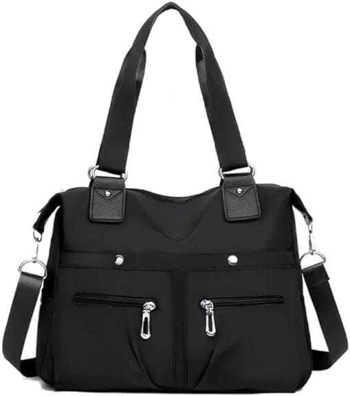 Large Capacity Waterproof Multi Pocket Shoulder Bag, Women Handbags Purses for Shoulder Bag