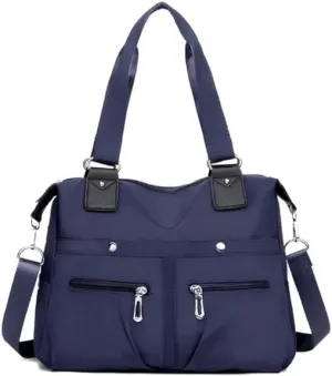 Large Capacity Waterproof Multi Pocket Shoulder Bag, Women Handbags Purses for Shoulder Bag