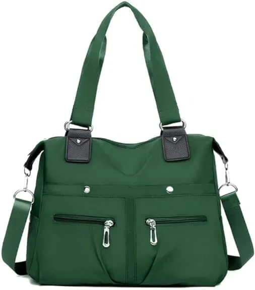 Large Capacity Waterproof Multi Pocket Shoulder Bag, Women Handbags Purses for Shoulder Bag