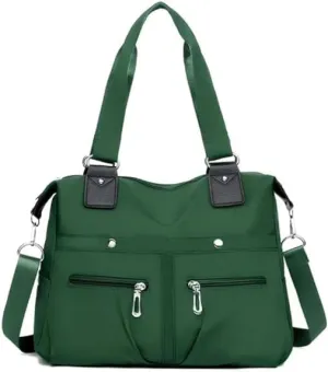 Large Capacity Waterproof Multi Pocket Shoulder Bag, Women Handbags Purses for Shoulder Bag