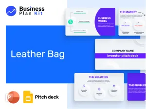 Leather Bag Pitch Deck Example