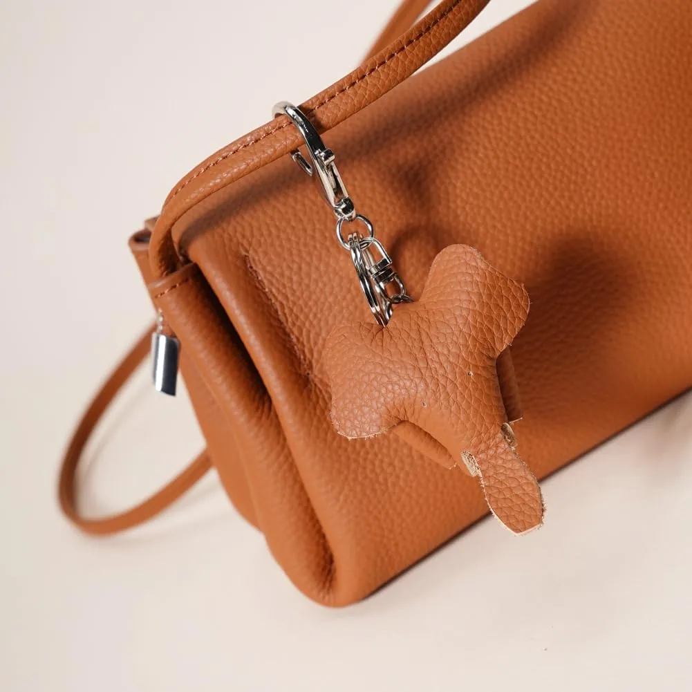 Leather Crossbody Bags for Women Trendy Small Shoulder Purses and Handbags Soft Leather Tote Bag Clutch Retro Handbag Satchel