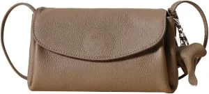 Leather Crossbody Bags for Women Trendy Small Shoulder Purses and Handbags Soft Leather Tote Bag Clutch Retro Handbag Satchel