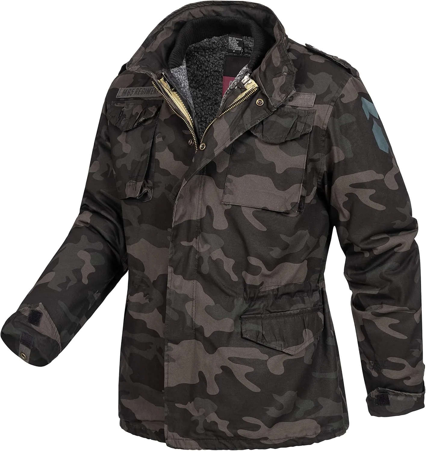 M65 Regiment Jacket Black Camo