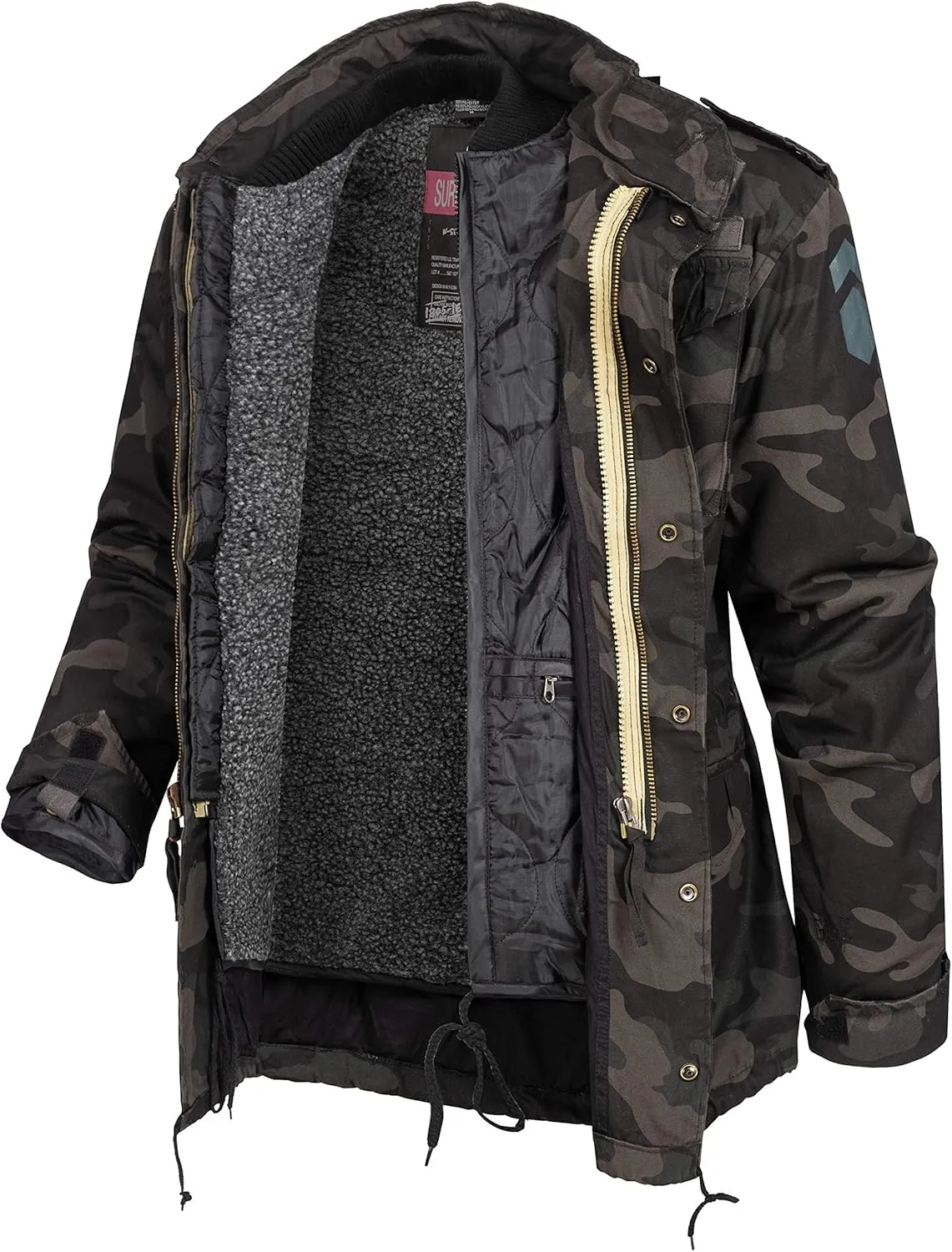 M65 Regiment Jacket Black Camo