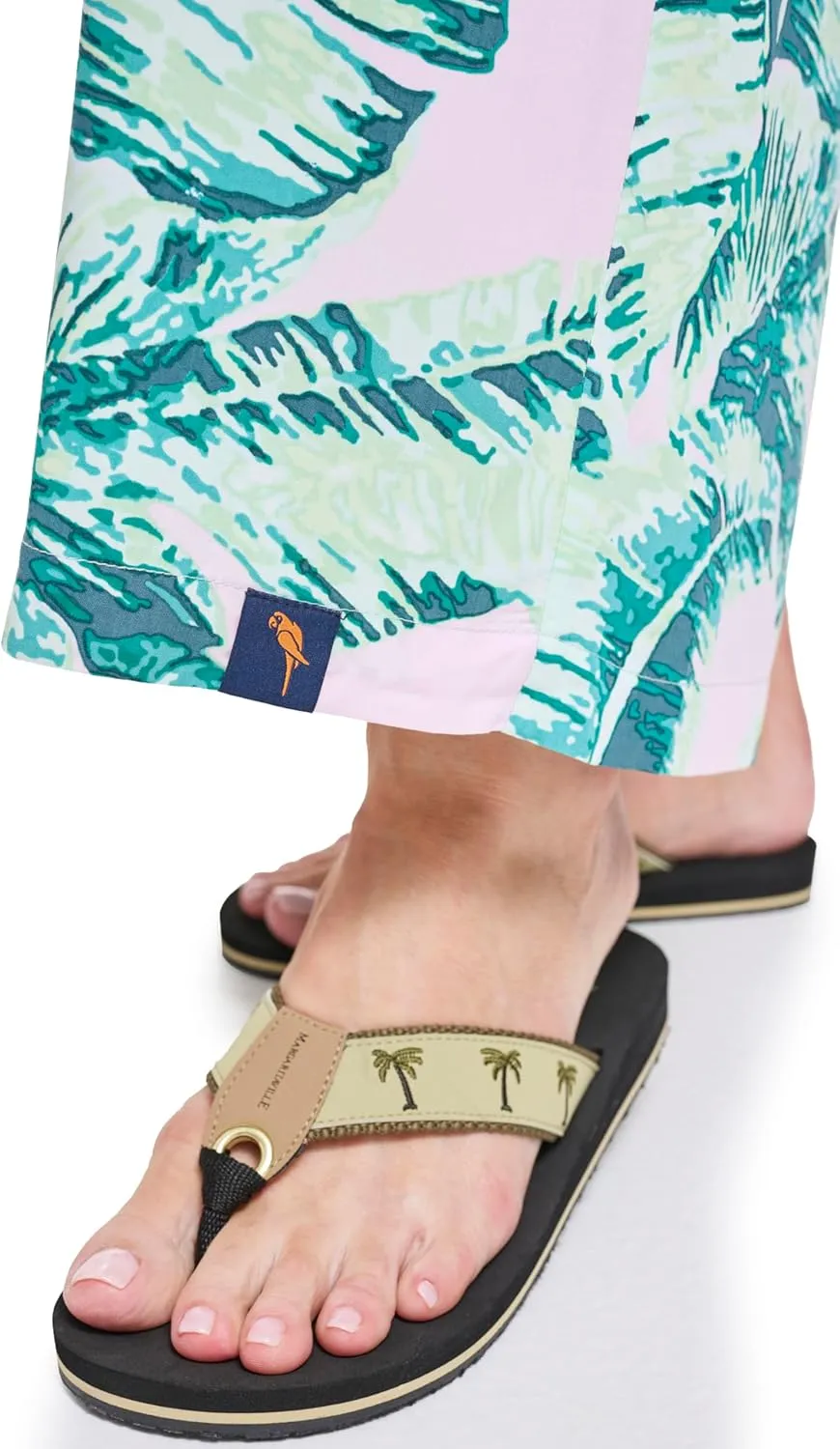 Margaritaville Women's Island Reserve Palm Print Pants