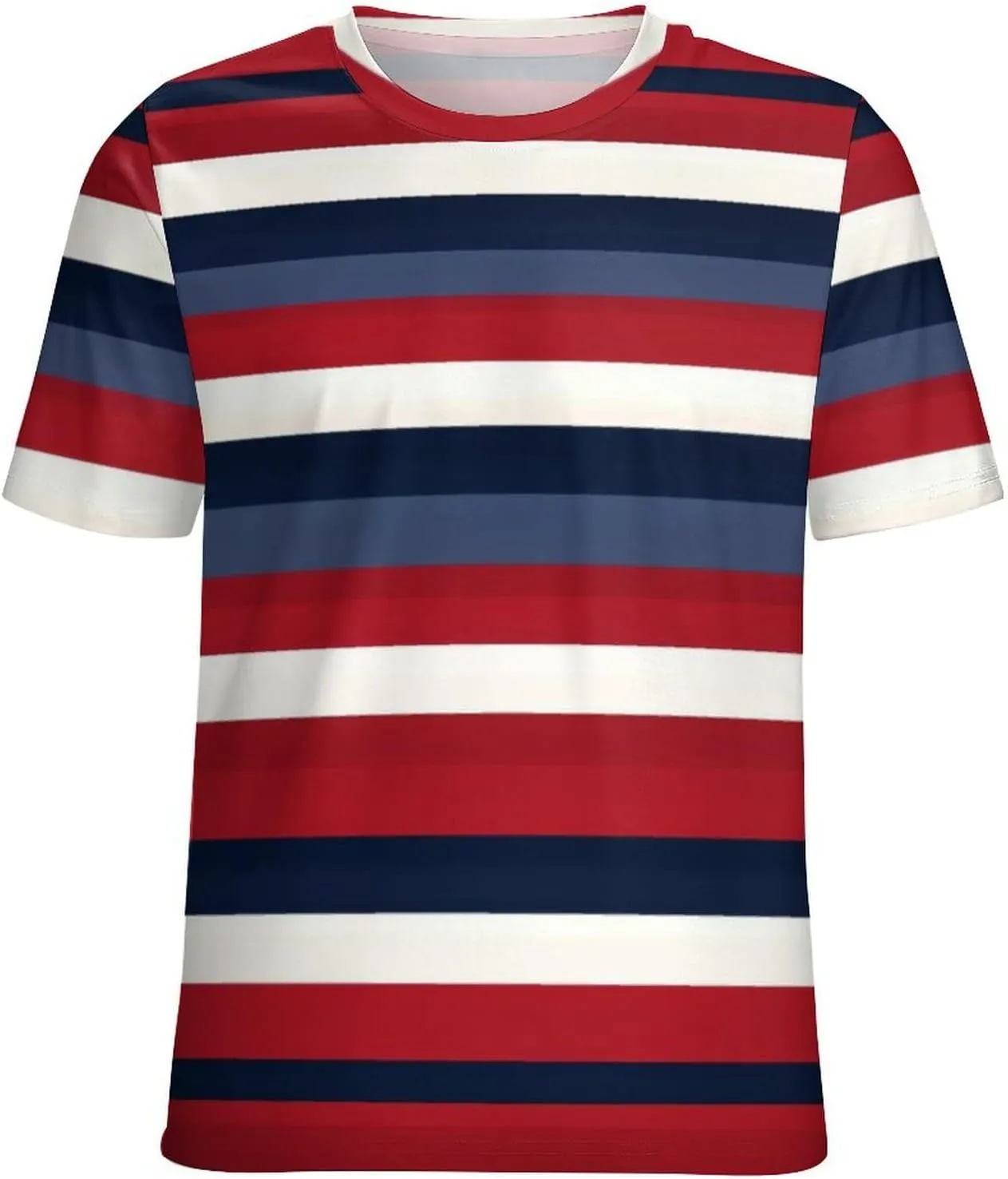 MARSVOVO Women's Camo Tiger Stripe T-Shirt Casual Loose Business Lightweight Hide Belly Summer Novelty Soft Blouse