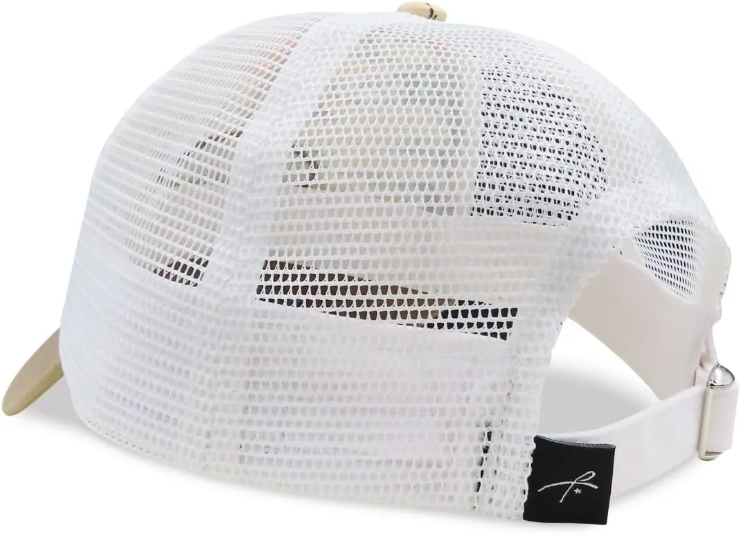 Men’s Baseball Cap in Cool Dad Hat Design with Mesh to Stay Cool at The Beach in Summer
