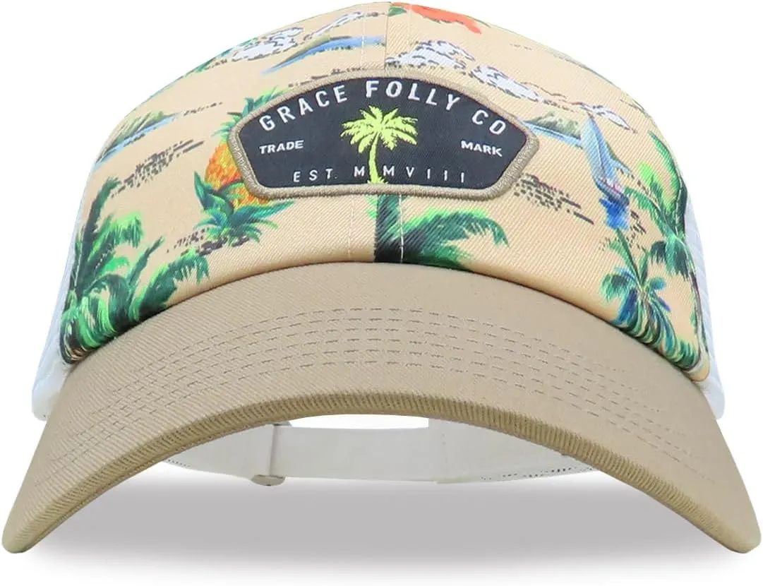 Men’s Baseball Cap in Cool Dad Hat Design with Mesh to Stay Cool at The Beach in Summer