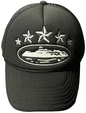 Men's Baseball Cap Mesh Trucker Hat Summer Caps Snapback Cap Retro Cap Male Beach Headdress
