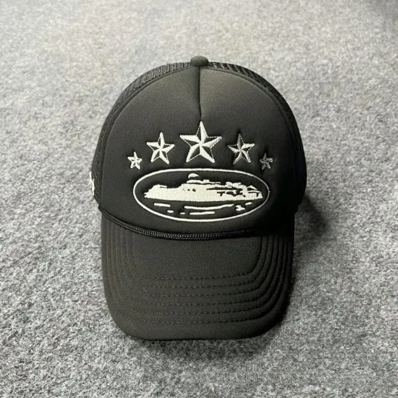 Men's Baseball Cap Mesh Trucker Hat Summer Caps Snapback Cap Retro Cap Male Beach Headdress