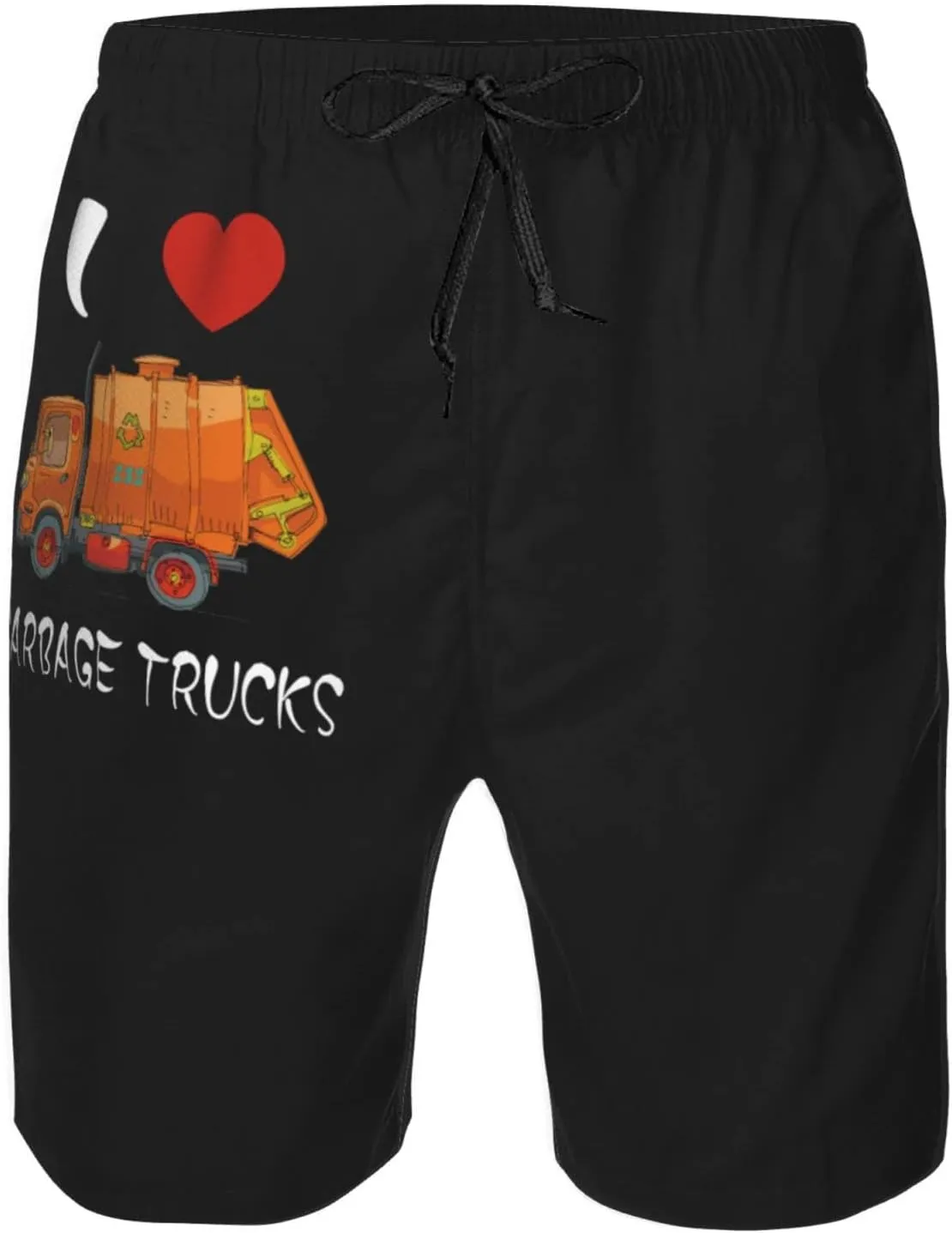 Men's Beach Shorts Drawstring Quick Dry Running Shorts Comfortable Loose Gym Shorts Swimsuit Pants with Pockets
