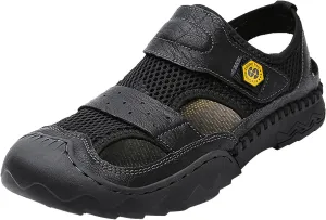 Men's Summer Mesh Breathable Casual Beach Shoes and Sandals Mens Hiking Sandals