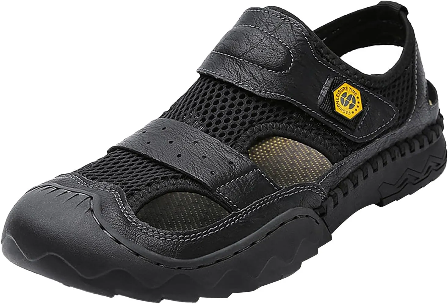 Men's Summer Mesh Breathable Casual Beach Shoes and Sandals Mens Hiking Sandals