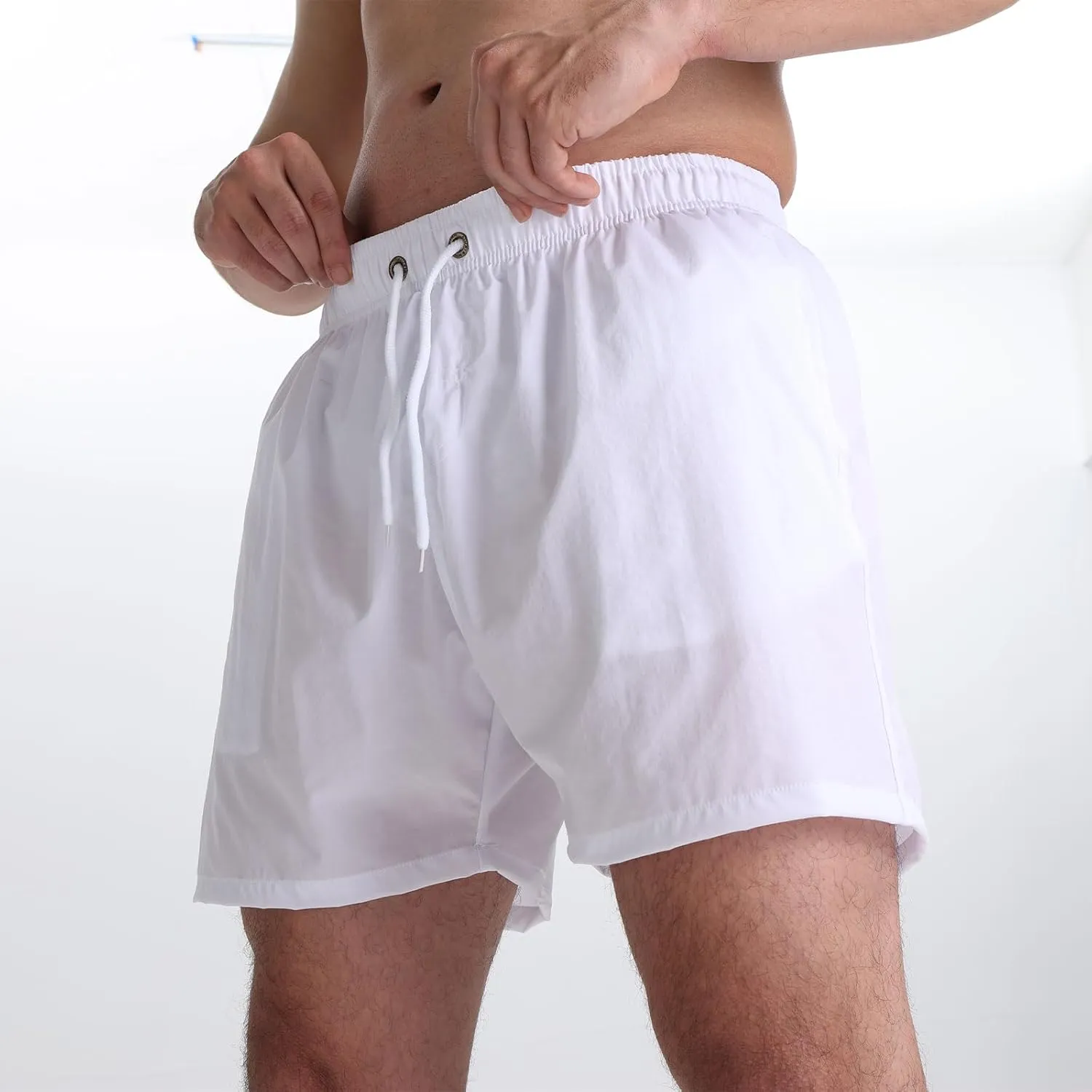 Men's Swim Trunks 5 Inch Quick Dry Board Shorts Mesh Lining Swimming Trunks Beach Shorts for Men Bathing Suits
