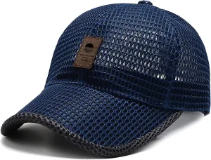 Mesh Hats for Men,Breathable Full Mesh Caps for Men,Quick Dry Cooling Caps for Women,Lightweight Trucker Sports Hats