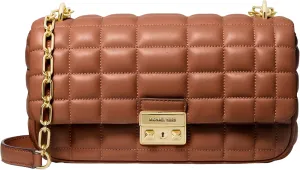 Michael Kors Tribeca Large Quilted Convertible Chain Shoulder Bag