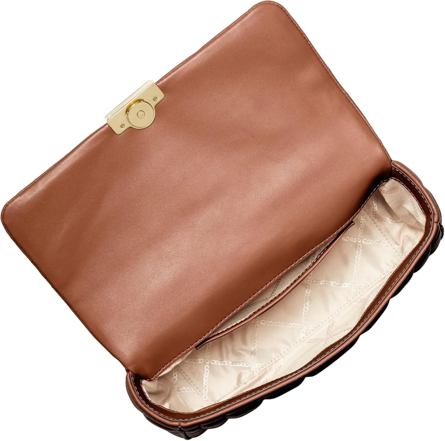 Michael Kors Tribeca Large Quilted Convertible Chain Shoulder Bag