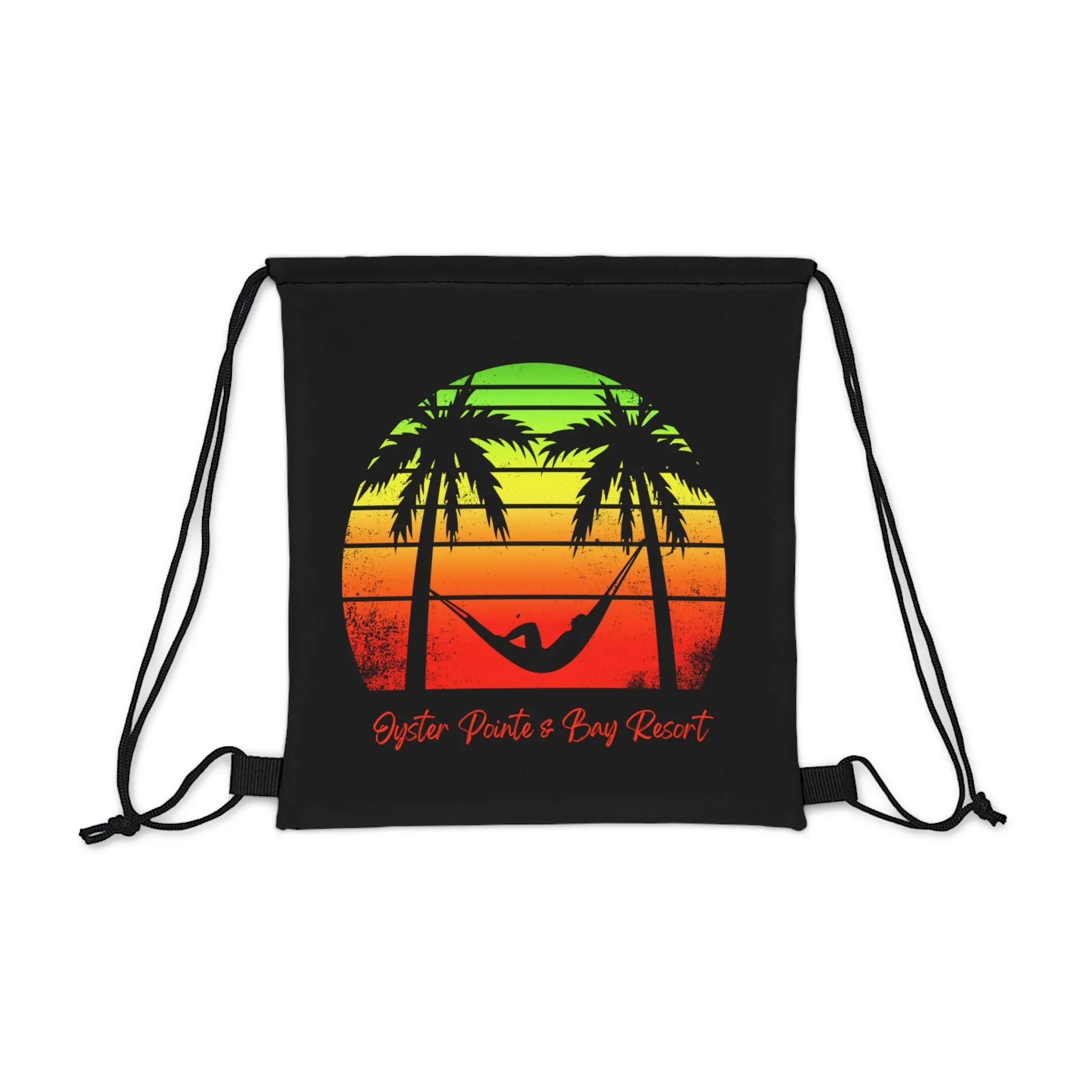Oyster Pointe & Bay Drawstring Bag