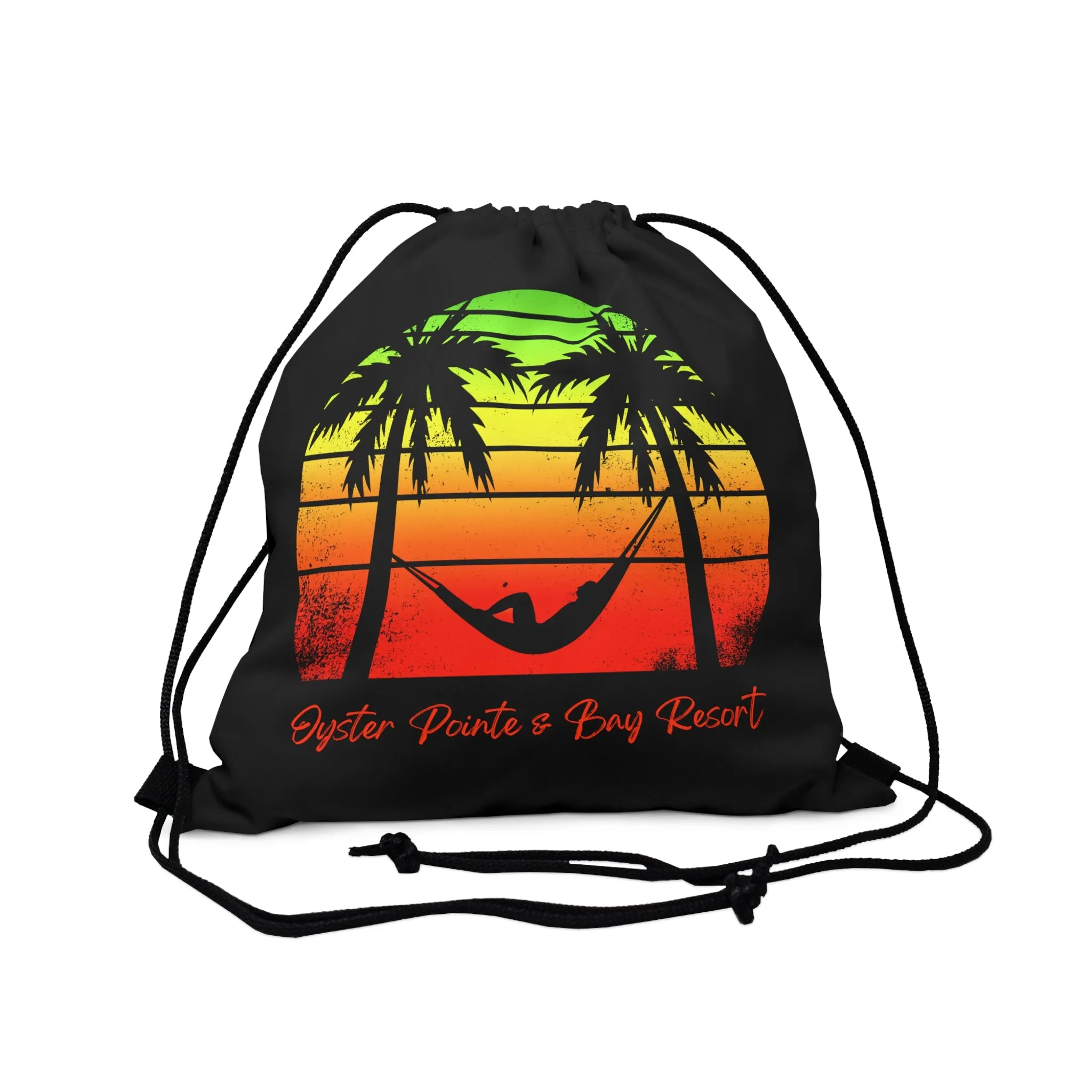 Oyster Pointe & Bay Drawstring Bag