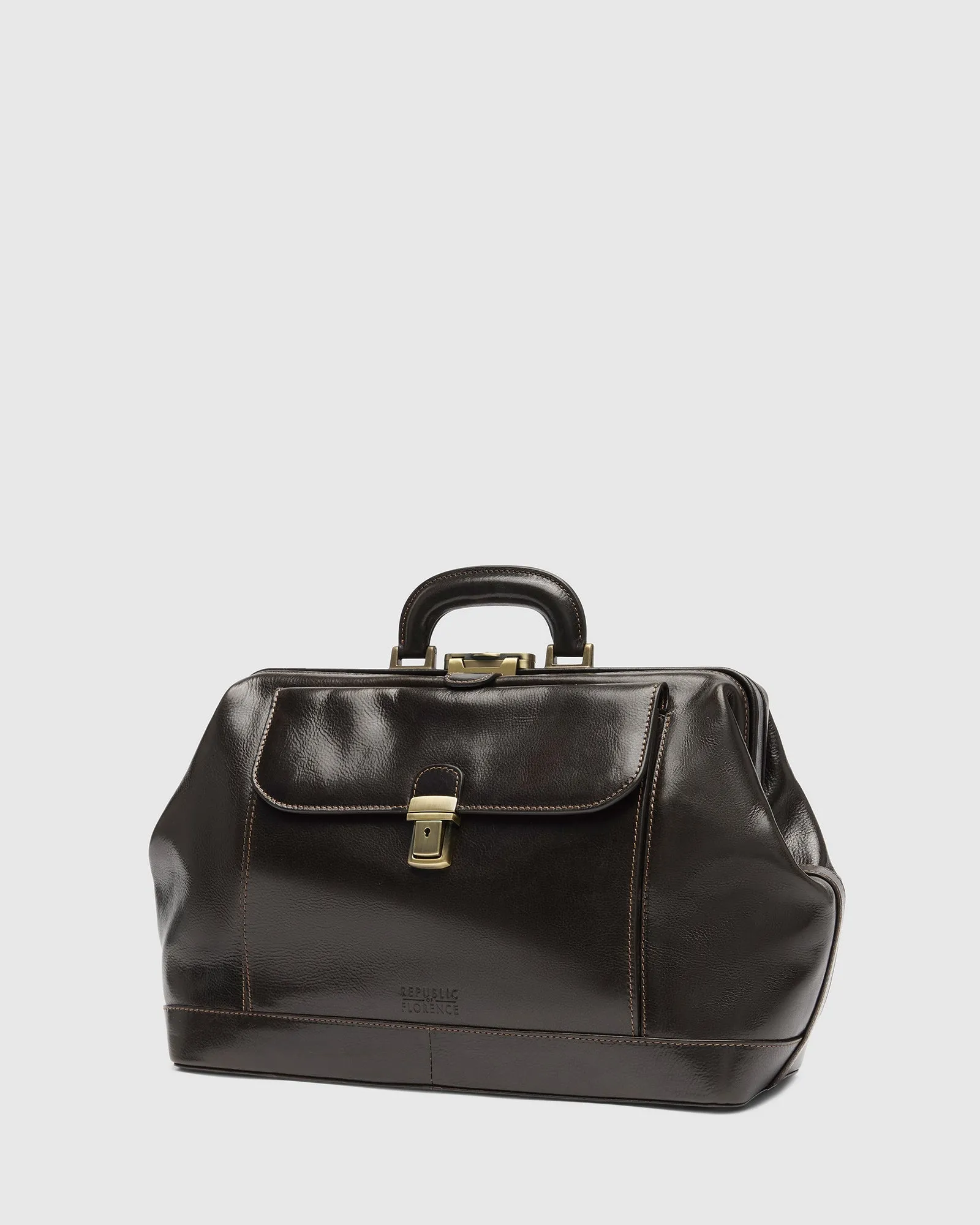 Panacea Chocolate - Leather Doctor Bag
