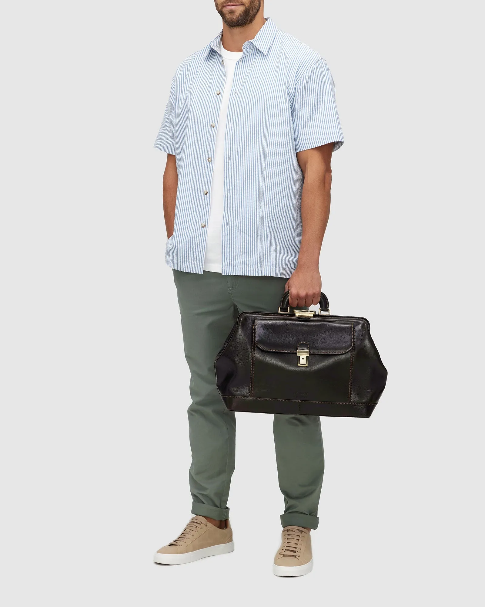 Panacea Chocolate - Leather Doctor Bag