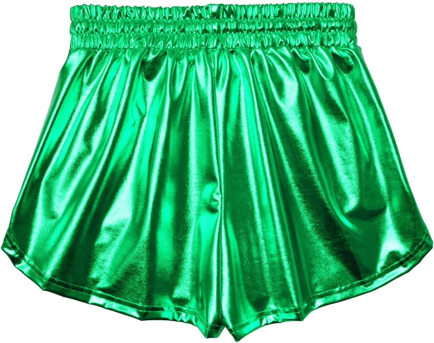 Perfashion Women's Metallic Shorts Summer Sparkly Hot Outfit Shiny Short Pants