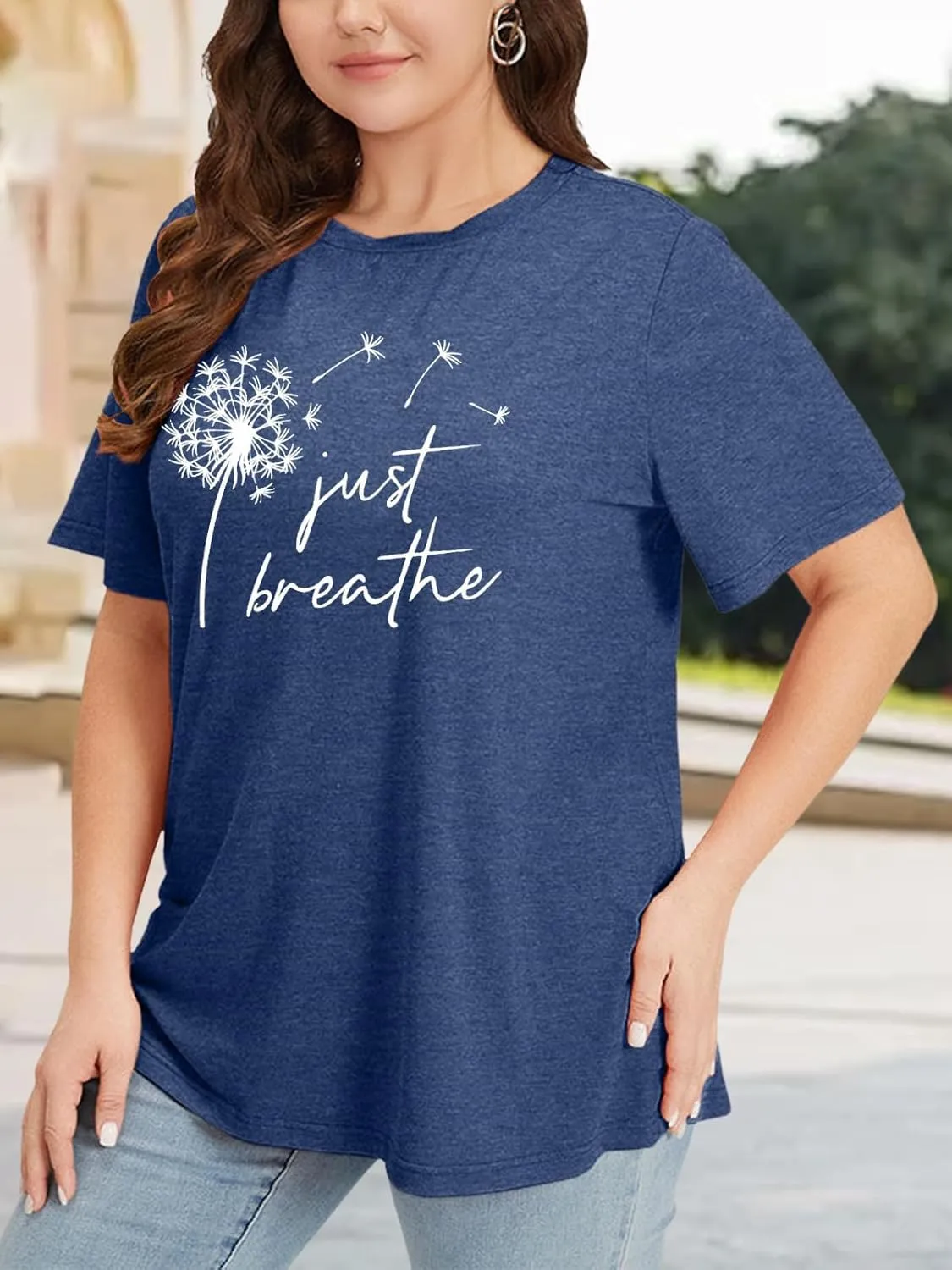 Plus Size Tshirts for Women Graphic Tees Summer Casual Tops Loose Cute Trendy Clothes Tee Shirt