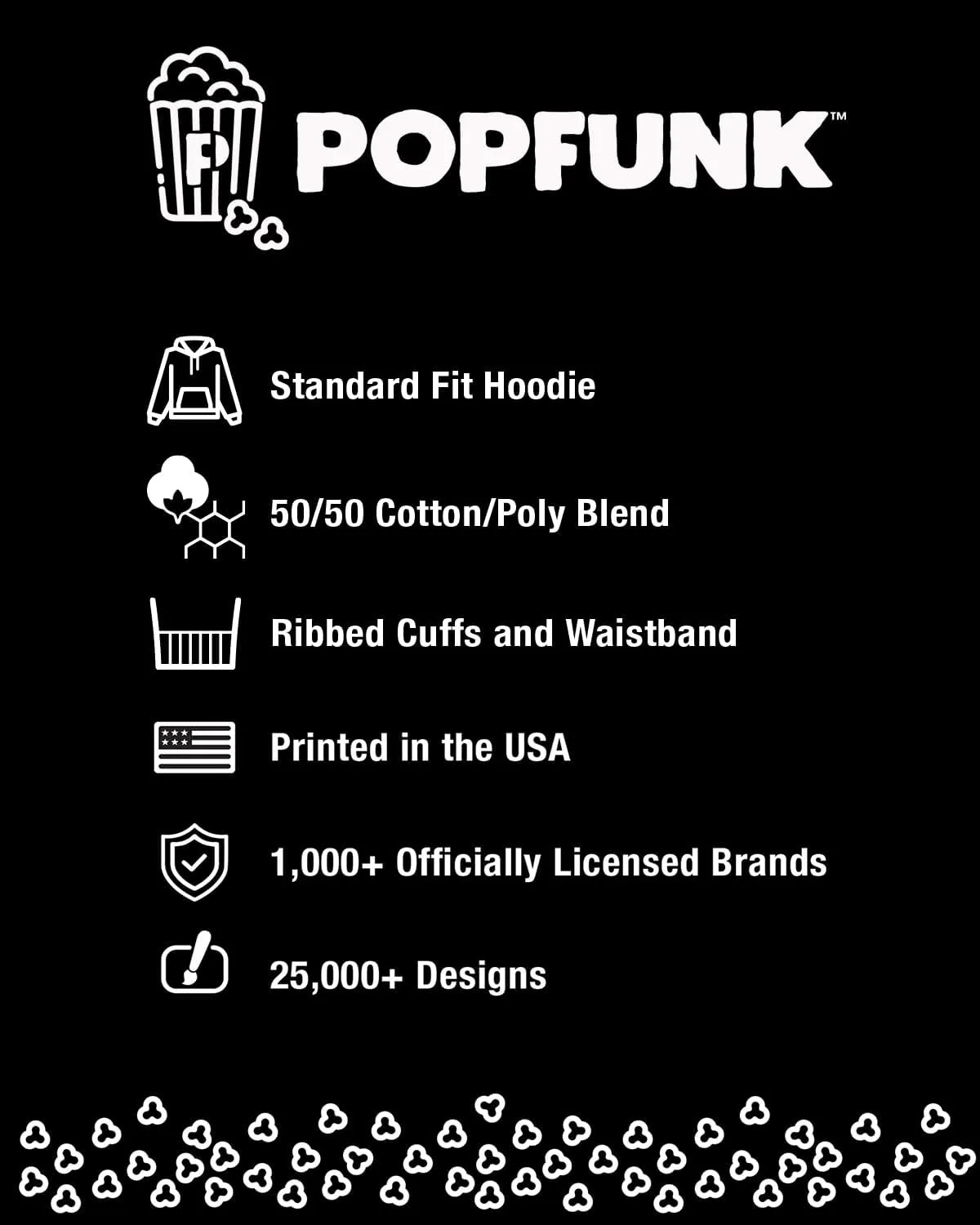 Pop Culture Logos Adult Pull-Over Hoodie Collection