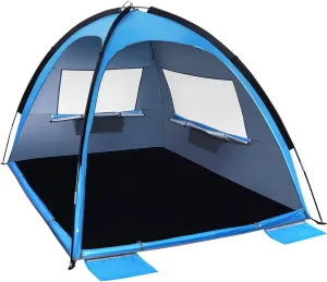 Portable Beach Tent Instant Camping Tent Family Sun Shelter Beach Shelter 200x145x130cm Lightweight and Easy to Set up
